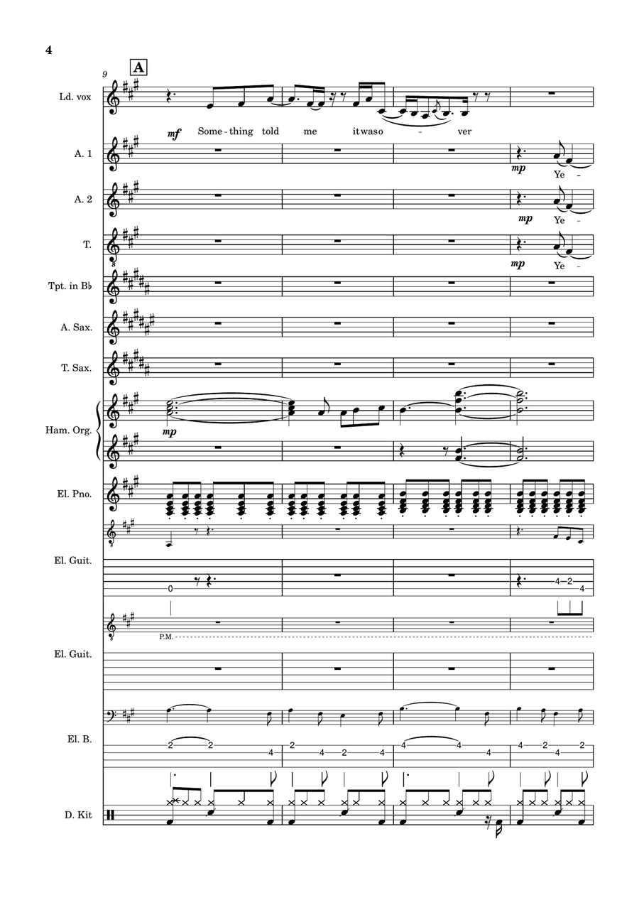 I'd Rather Go Blind I'd Rather Go Blind Large Ensemble scores gallery preview page 4