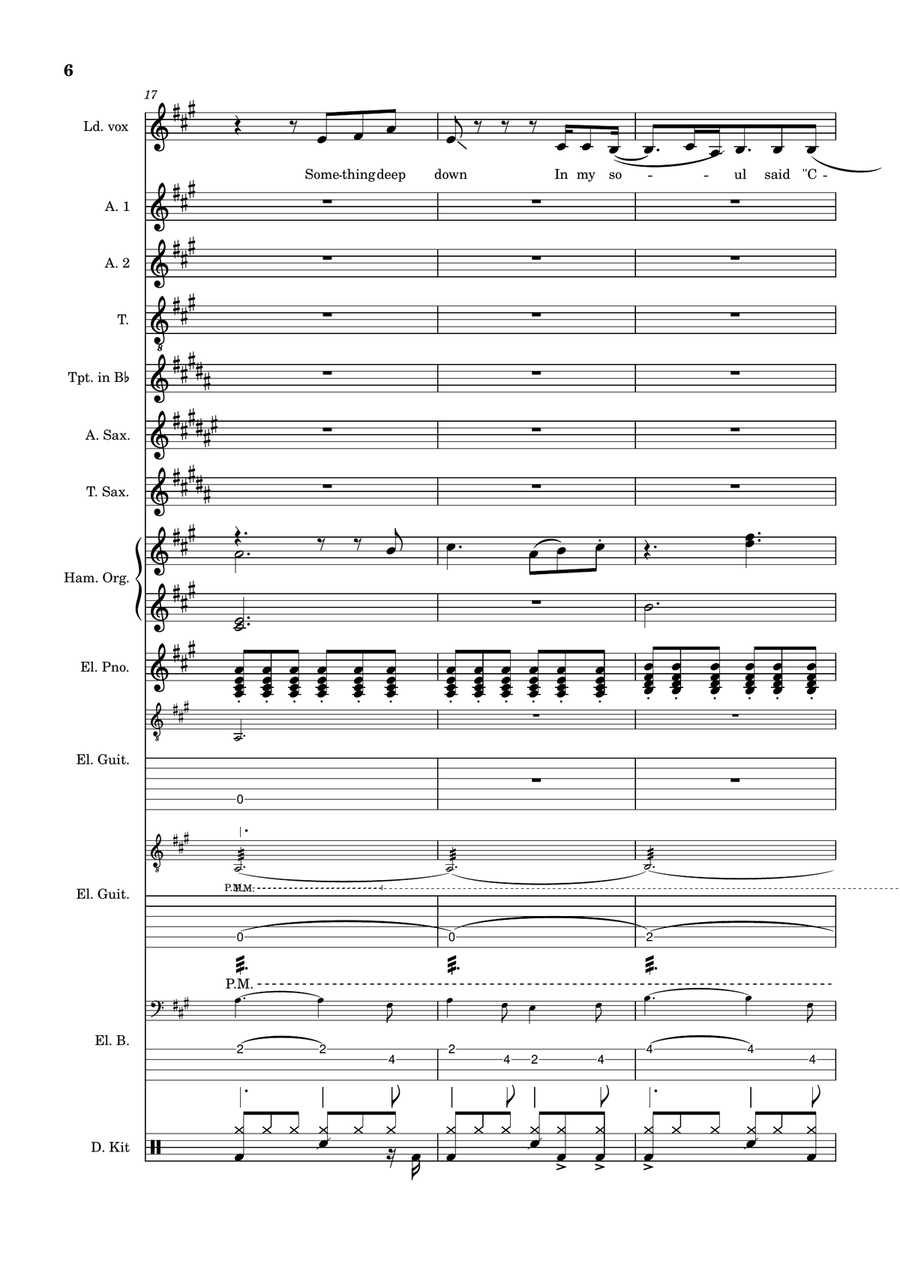 I'd Rather Go Blind I'd Rather Go Blind Large Ensemble scores gallery preview page 6