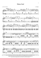Mama Said Piano Solo scores gallery preview page 3