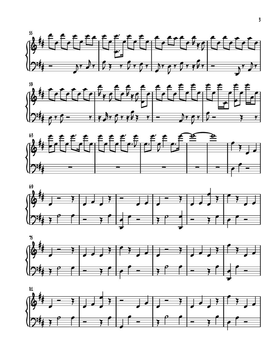Love Is A Mystery Love Is A Mystery Piano Solo scores gallery preview page 3