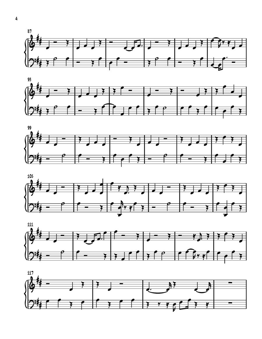 Love Is A Mystery Love Is A Mystery Piano Solo scores gallery preview page 4