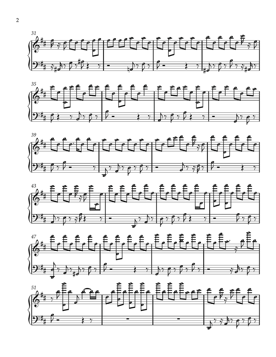 Love Is A Mystery Love Is A Mystery Easy Piano scores gallery preview page 2