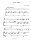 O Holy Night! (Flute-Piano)
