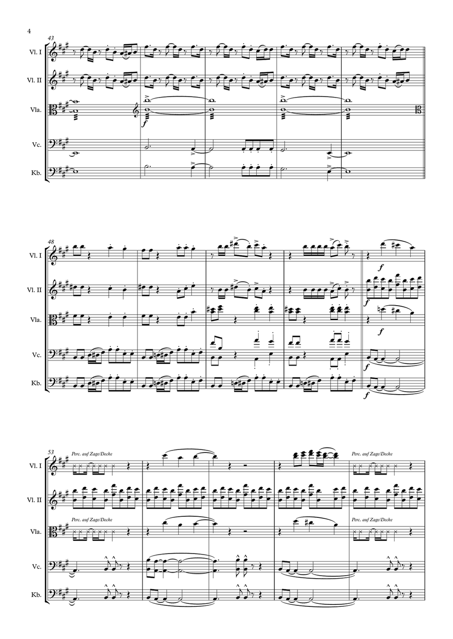 Ghostbusters Ghostbusters String Orchestra scores gallery preview page 4