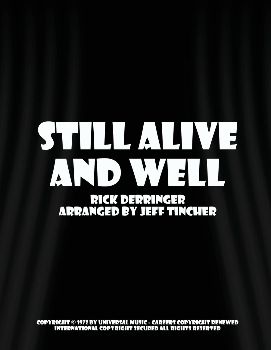Still Alive And Well Piano, Vocal scores gallery preview page 1