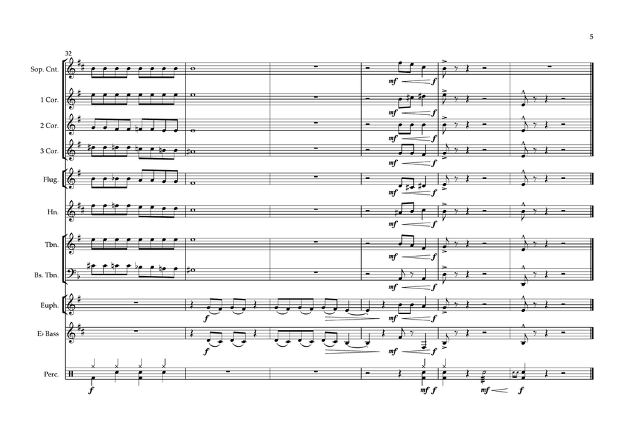 Oompa-Loompa-Doompadee-Doo Large Ensemble scores gallery preview page 5
