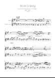 Air on the G String - Oboe and English Horn Duet