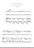 Air on the G String - Clarinet and Bass Clarinet Duet