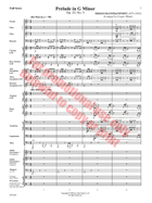 Prelude in G Minor Concert Band scores gallery preview page 4