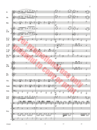 Shadow of the Sphinx Concert Band scores gallery preview page 6