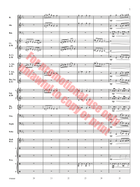 Shadow of the Sphinx Concert Band scores gallery preview page 8