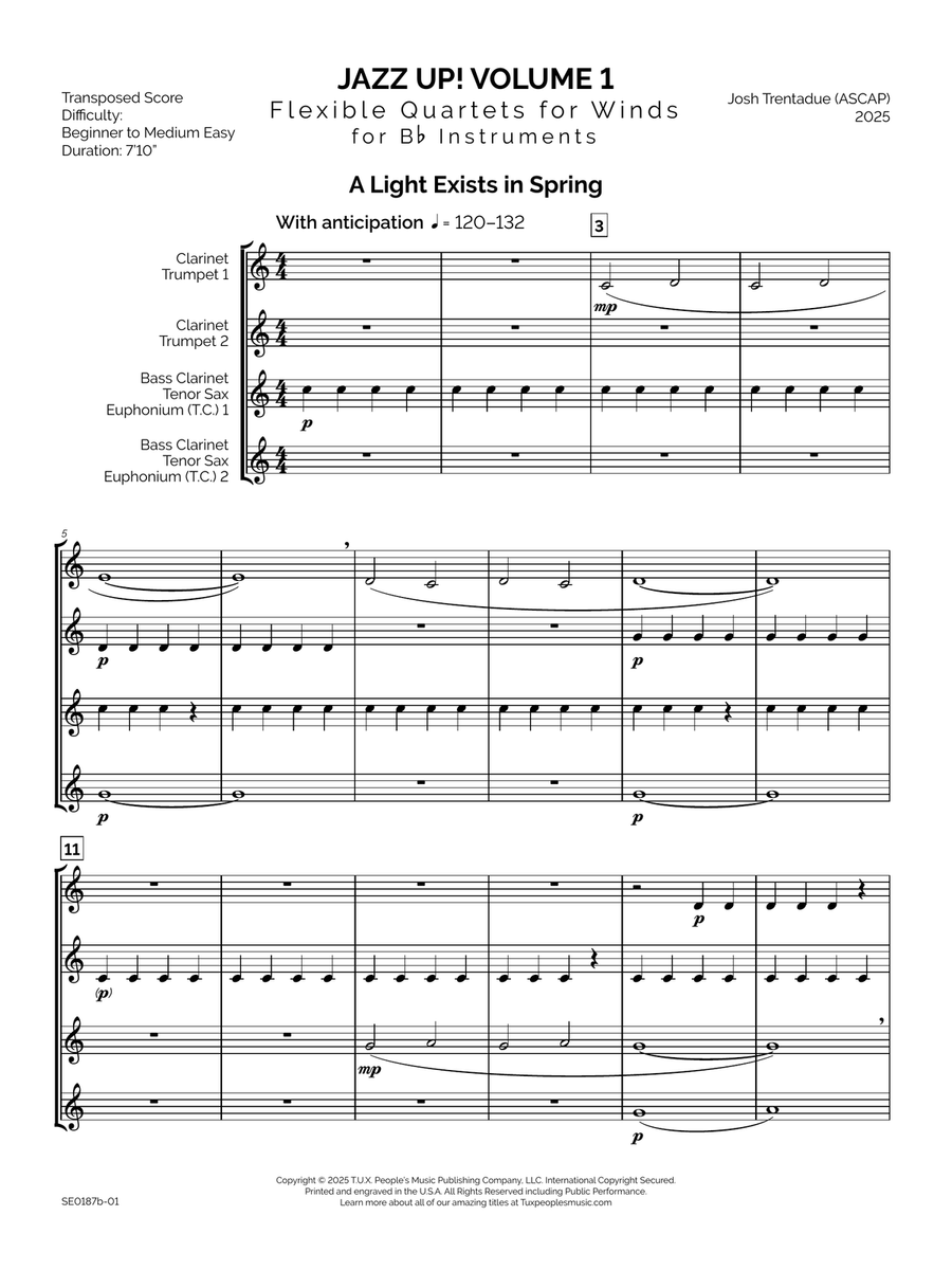 Jazz Up!, Volume 1 Small Ensemble scores gallery preview page 4