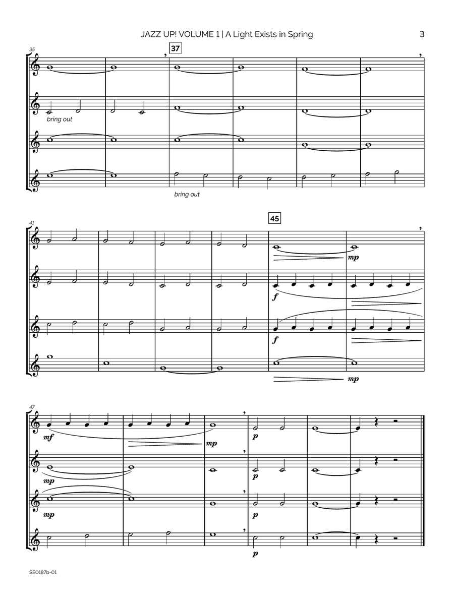 Jazz Up!, Volume 1 Small Ensemble scores gallery preview page 6