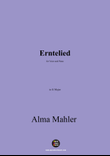 Alma Mahler-Erntelied,in G Major