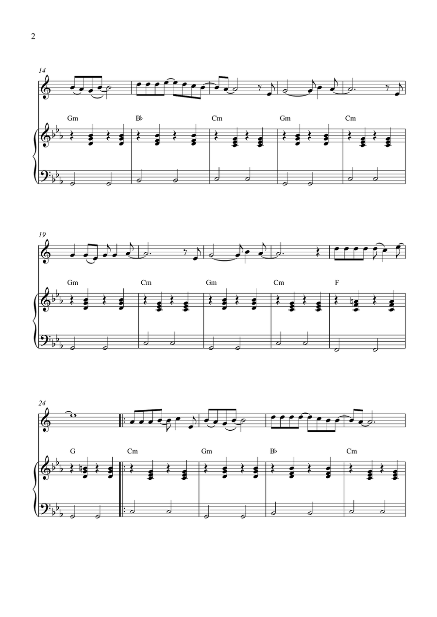 Times Like These Times Like These Alto Saxophone scores gallery preview page 2