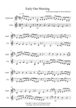 Early One Morning for Euphonium and Violin Duet