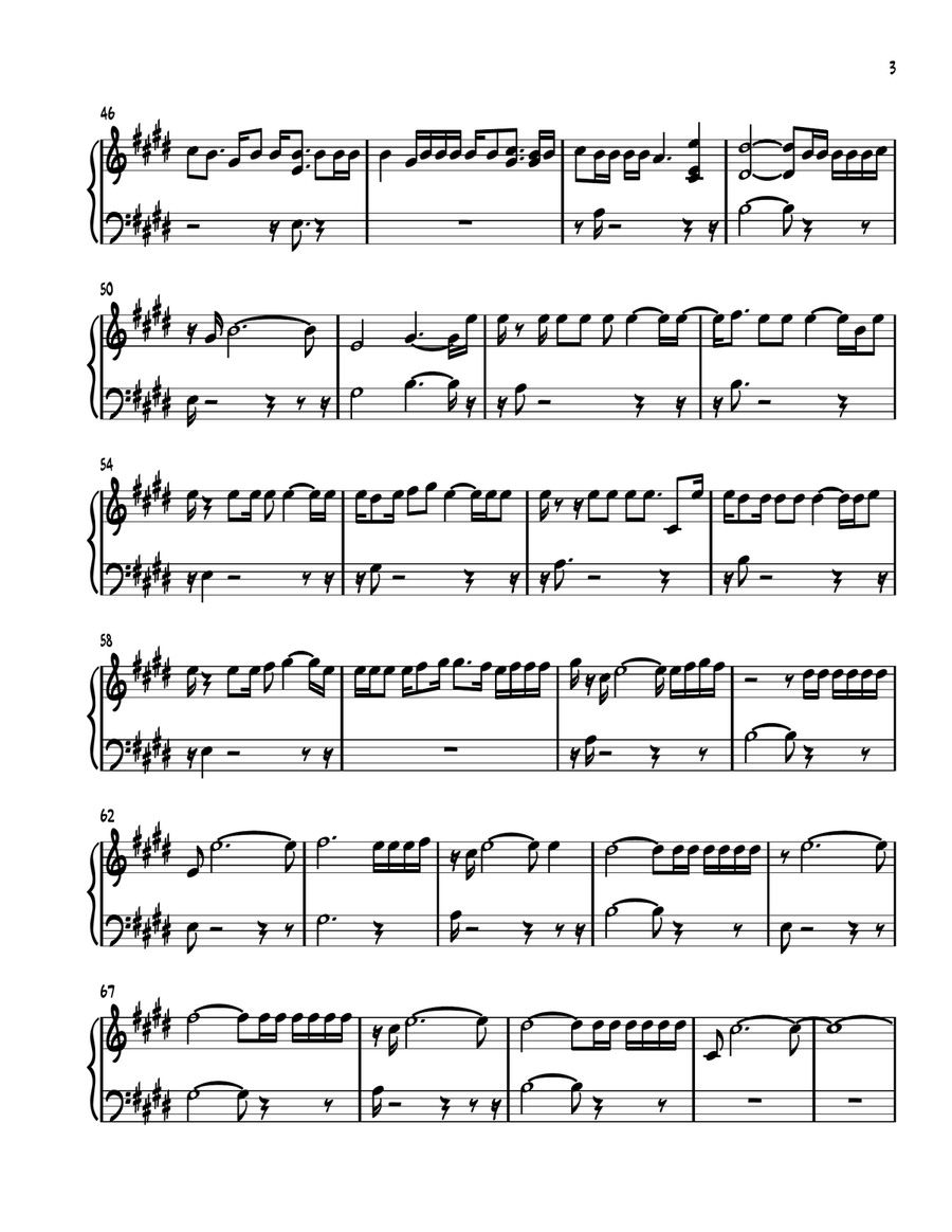 I Can Only Imagine by MercyMe Piano Solo - Digital Sheet Music page 3