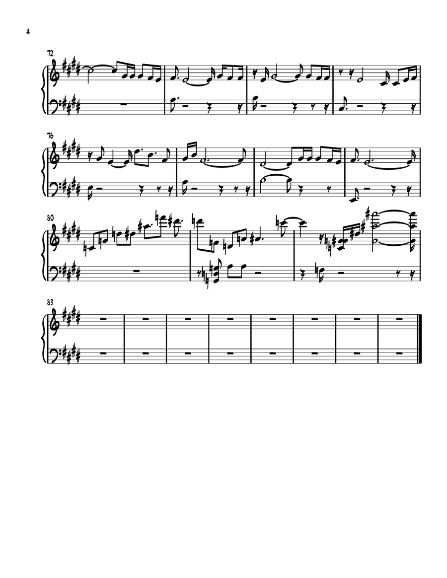 I Can Only Imagine by MercyMe Piano Solo - Digital Sheet Music page 4