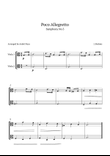 Poco Allegretto from Symphony No.3