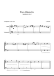 Poco Allegretto from Symphony No.3