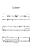Poco Allegretto from Symphony No.3