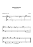 Poco Allegretto from Symphony No.3