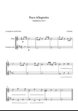 Poco Allegretto from Symphony No.3