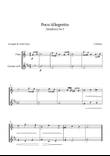 Poco Allegretto from Symphony No.3