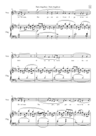 Pani Angelicus Piano, Vocal scores gallery preview page 4