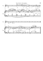 Pani Angelicus Piano, Vocal scores gallery preview page 5