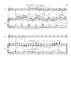 Pani Angelicus Piano, Vocal scores gallery preview page 5