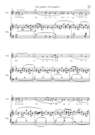 Pani Angelicus Piano, Vocal scores gallery preview page 4