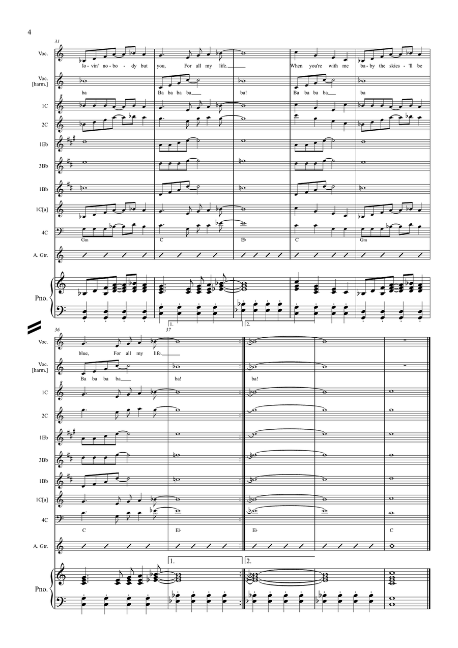 Happy Together Happy Together Large Ensemble scores gallery preview page 4