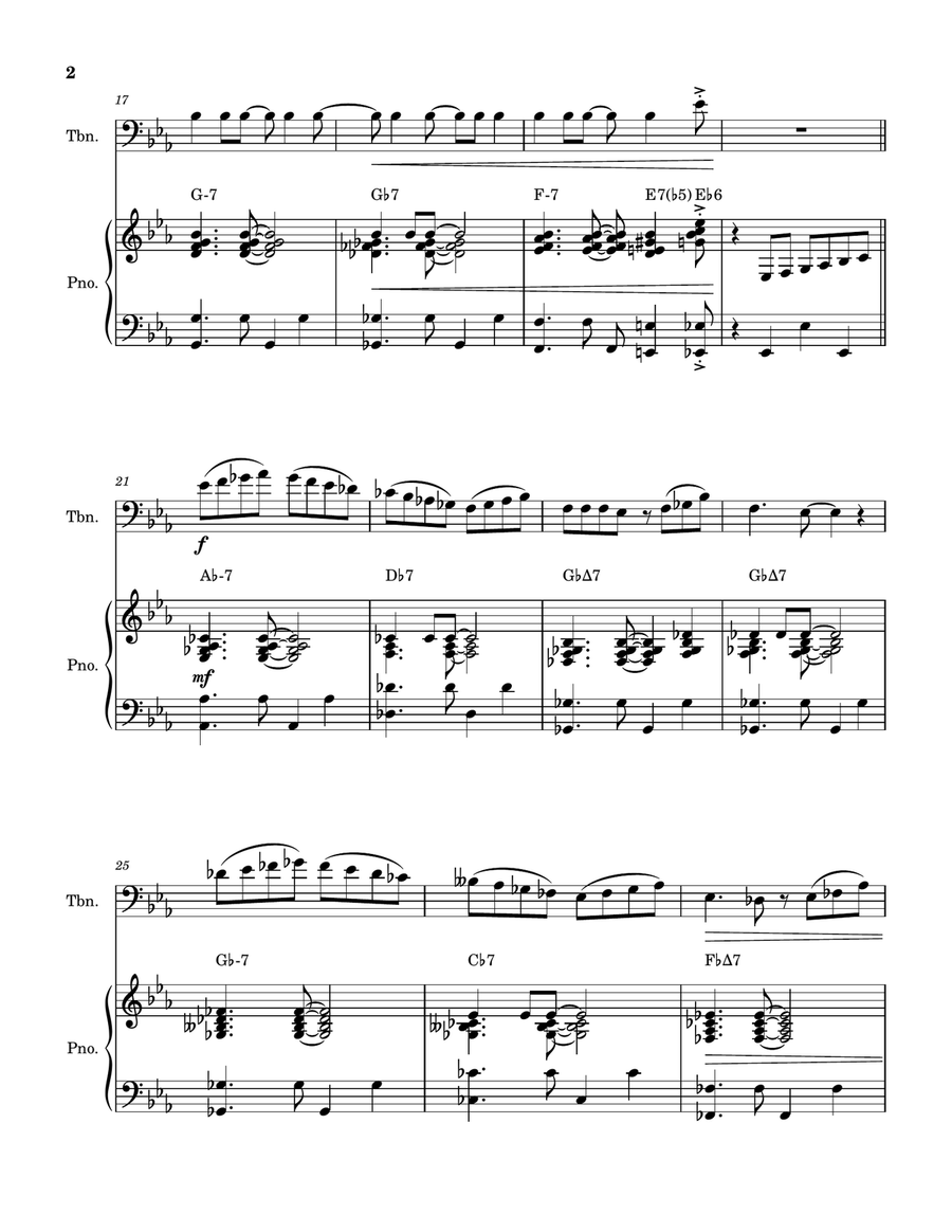 One Note Samba (Samba De Uma Nota So) Piano scores gallery preview page 2