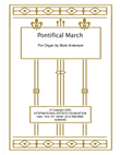 Pontifical March for organ by Mark Andersen