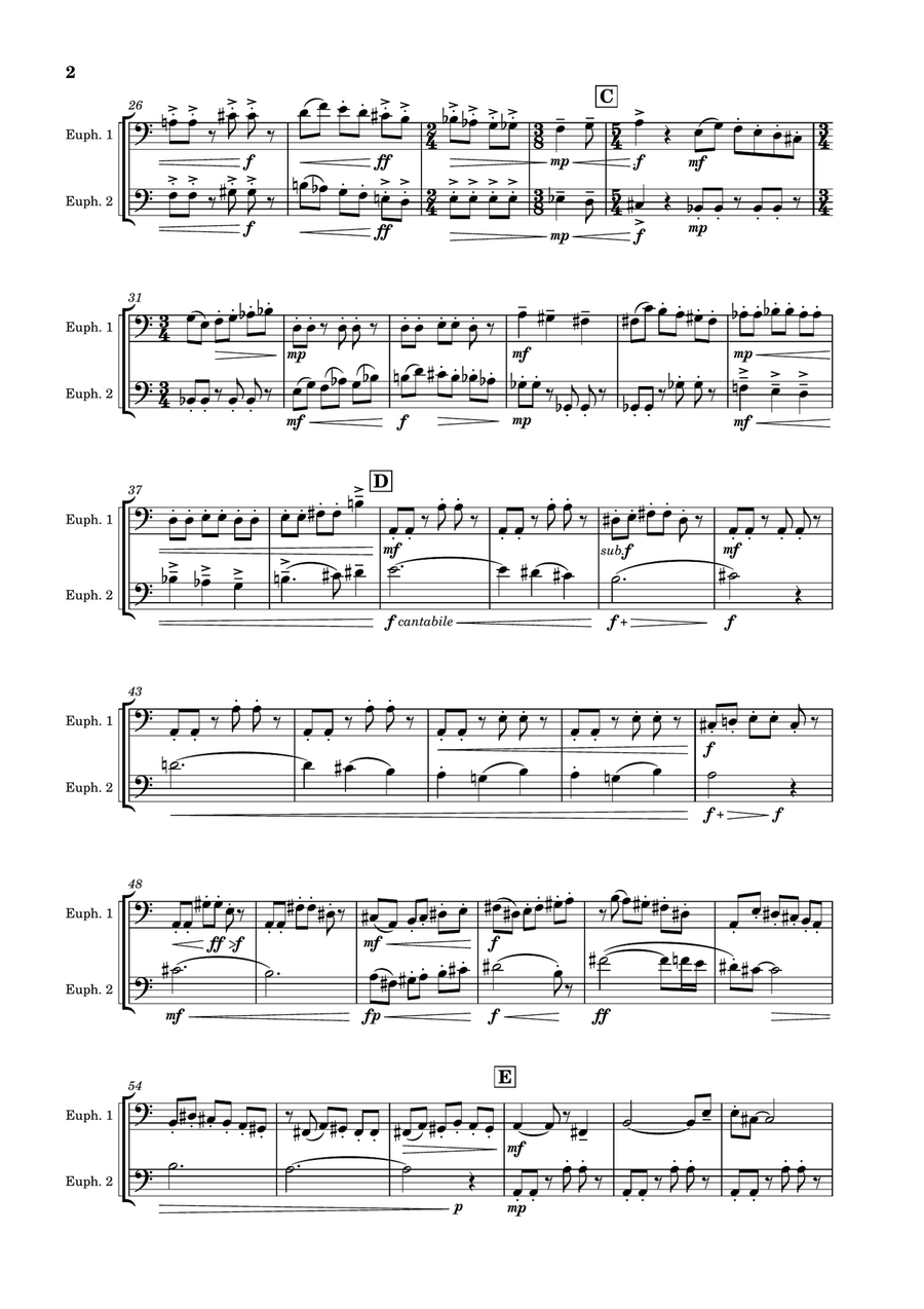 Twilight Twilight Brass Duet scores gallery preview page 4