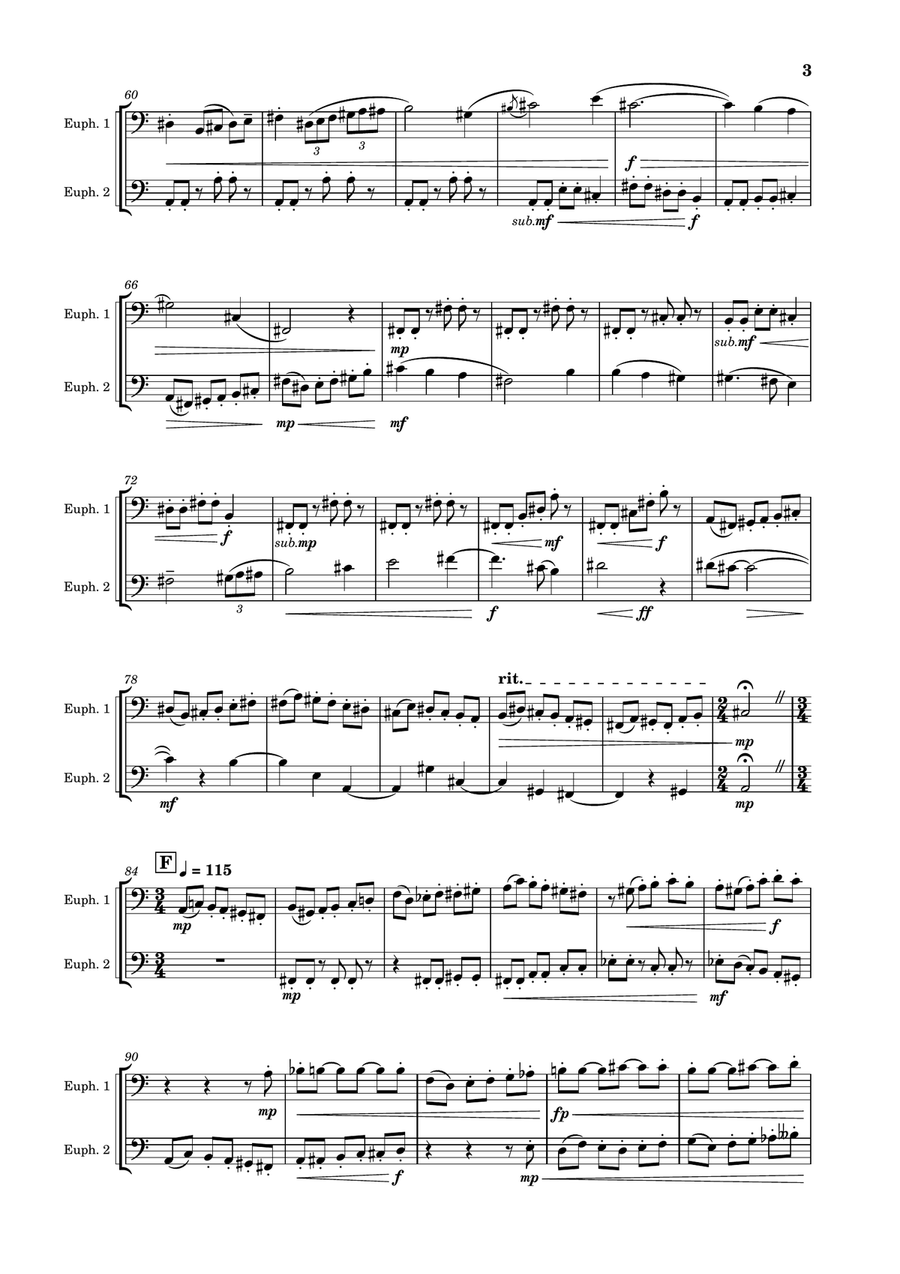 Twilight Twilight Brass Duet scores gallery preview page 5