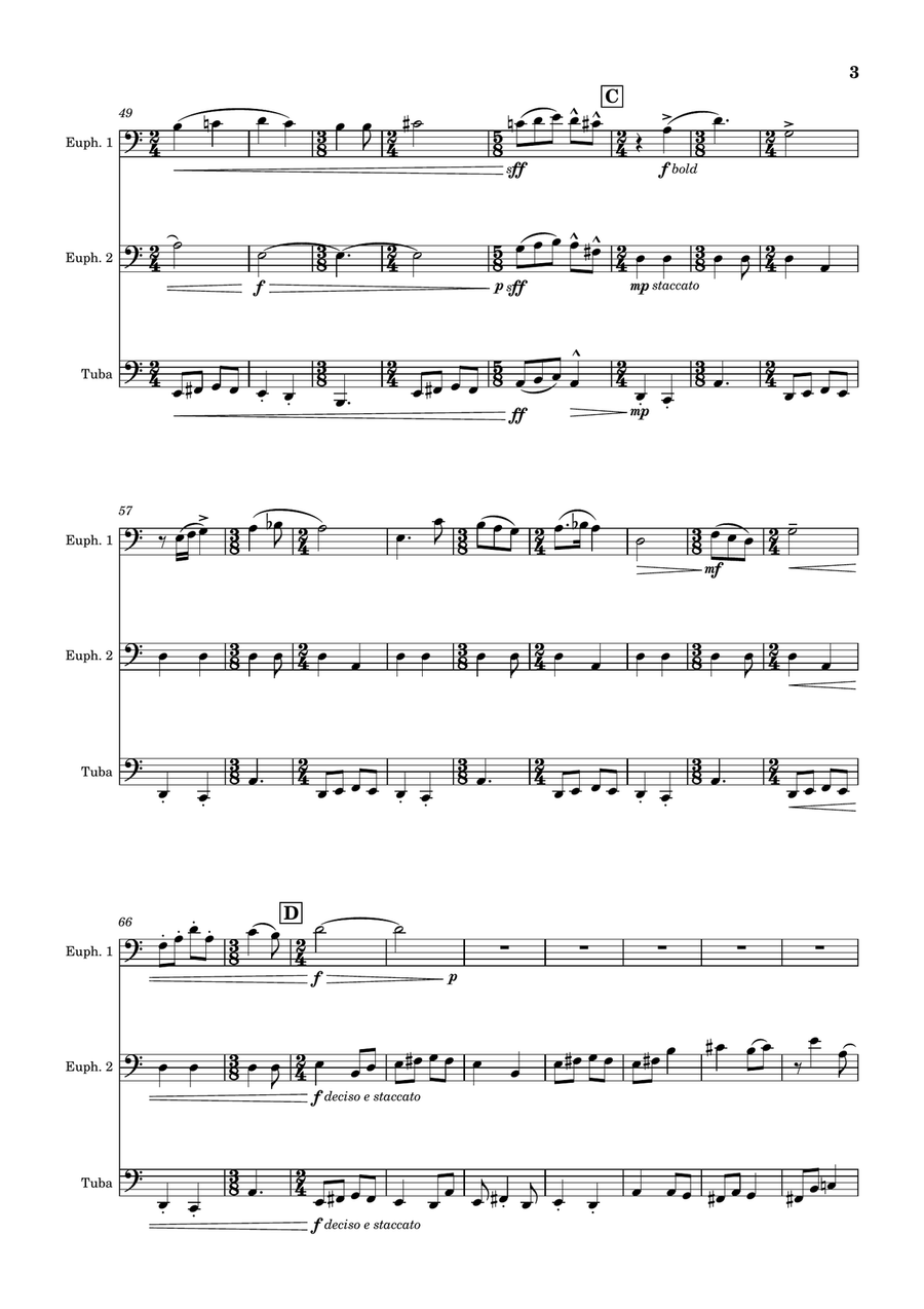 Time Stamp Time Stamp Brass Trio scores gallery preview page 5
