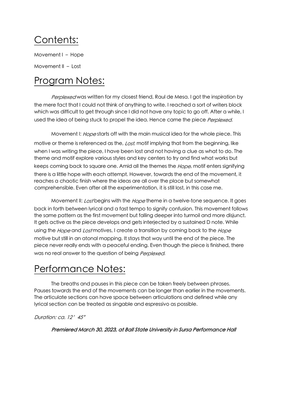 Perplexed Perplexed Euphonium scores gallery preview page 2