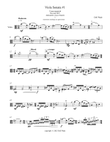 Viola Sonata #1 (unaccompanied)
