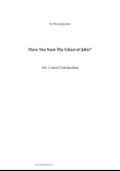 Have You Seen The Ghost of John- Easy Halloween Canon