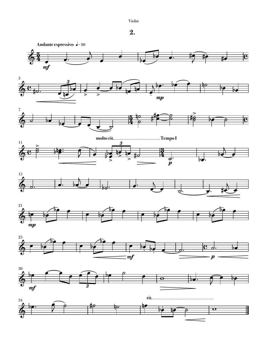 Trio for Strings Trio for Strings String Trio scores gallery preview page 4