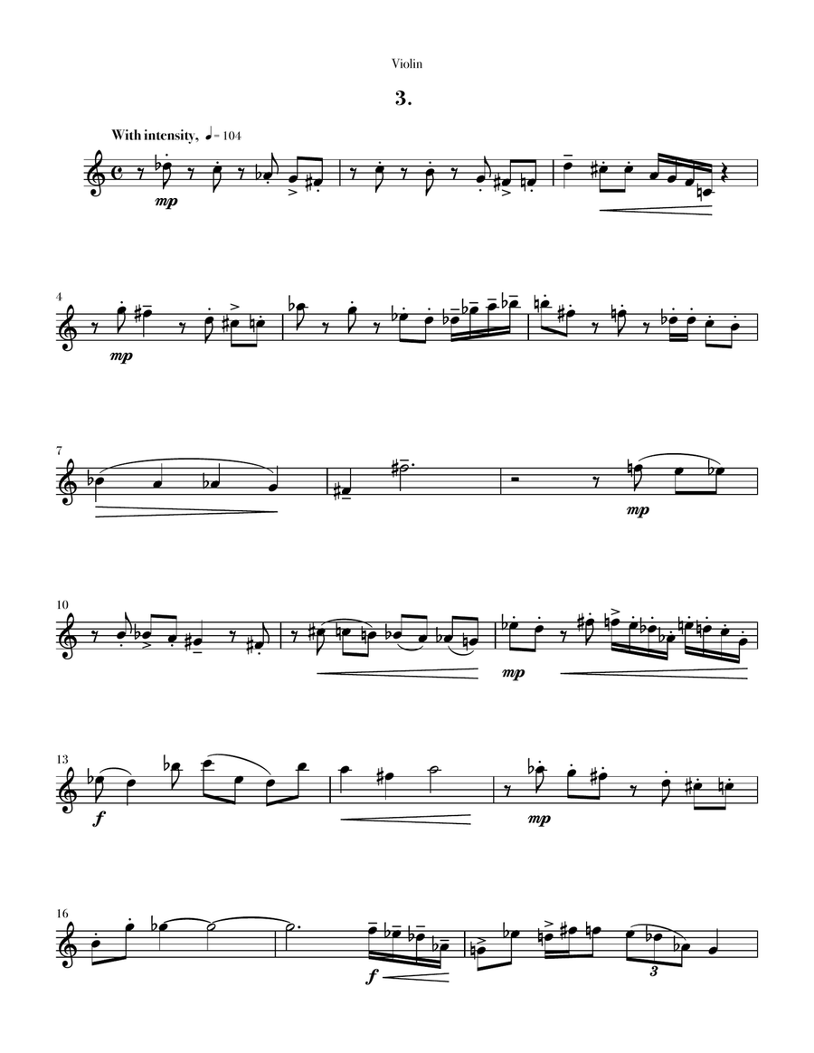 Trio for Strings Trio for Strings String Trio scores gallery preview page 5