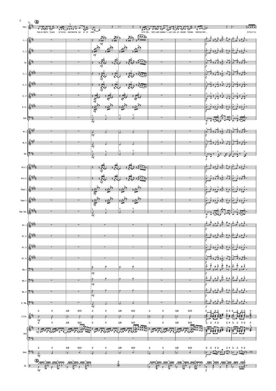 Every Little Thing She Does Is Magic Concert Band scores gallery preview page 2