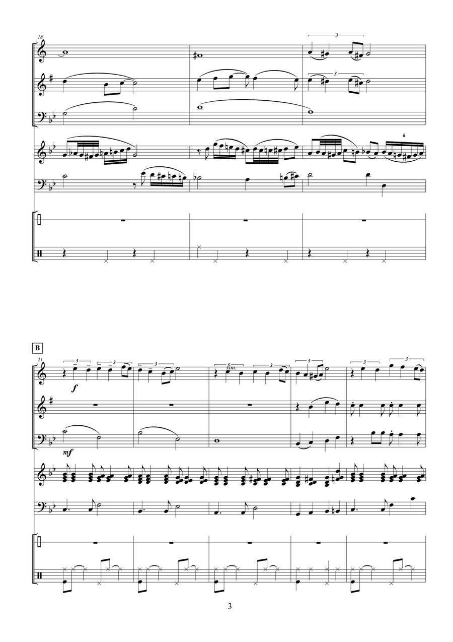 TANGO TRENTINO Small Ensemble scores gallery preview page 3