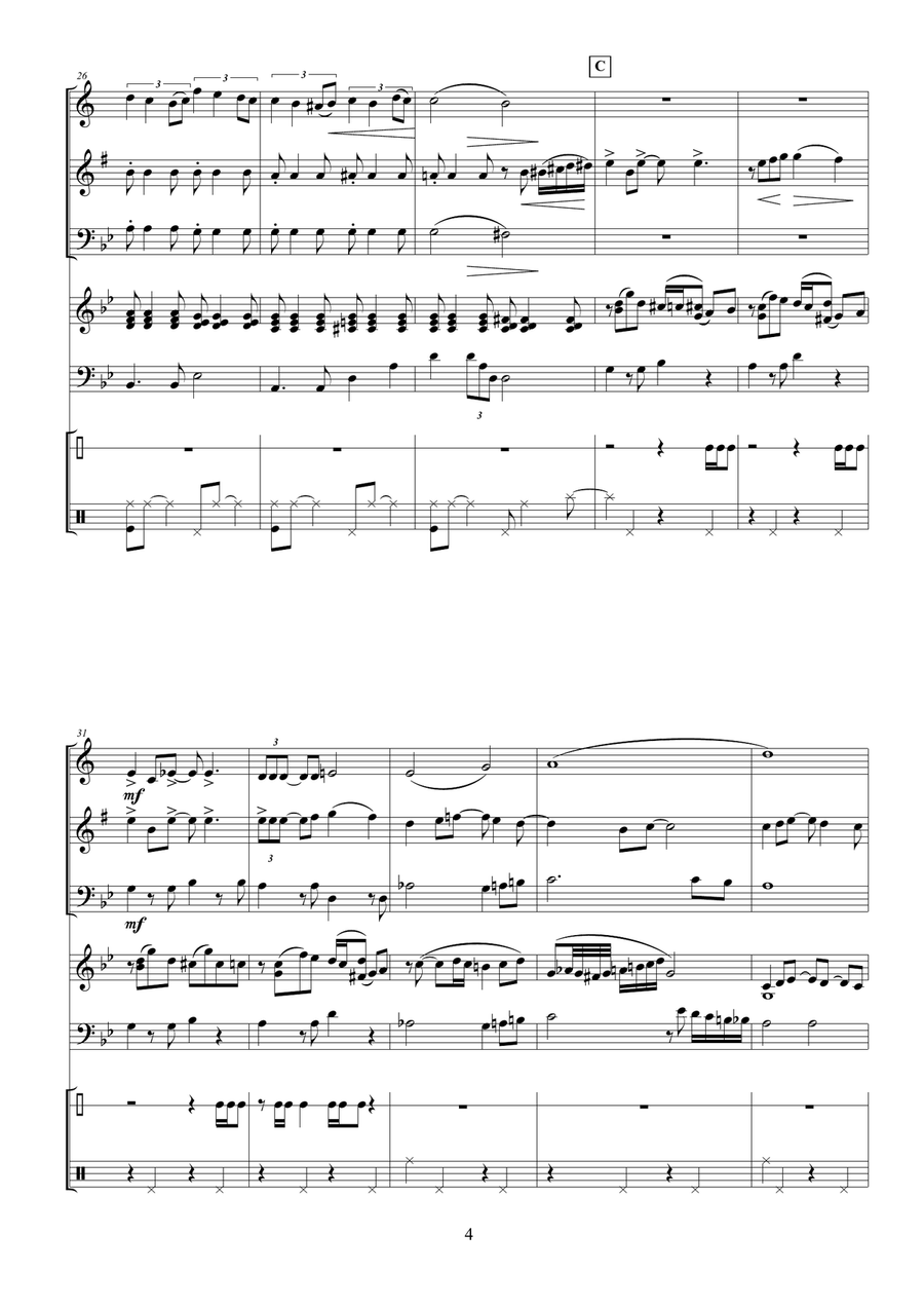 TANGO TRENTINO Small Ensemble scores gallery preview page 4