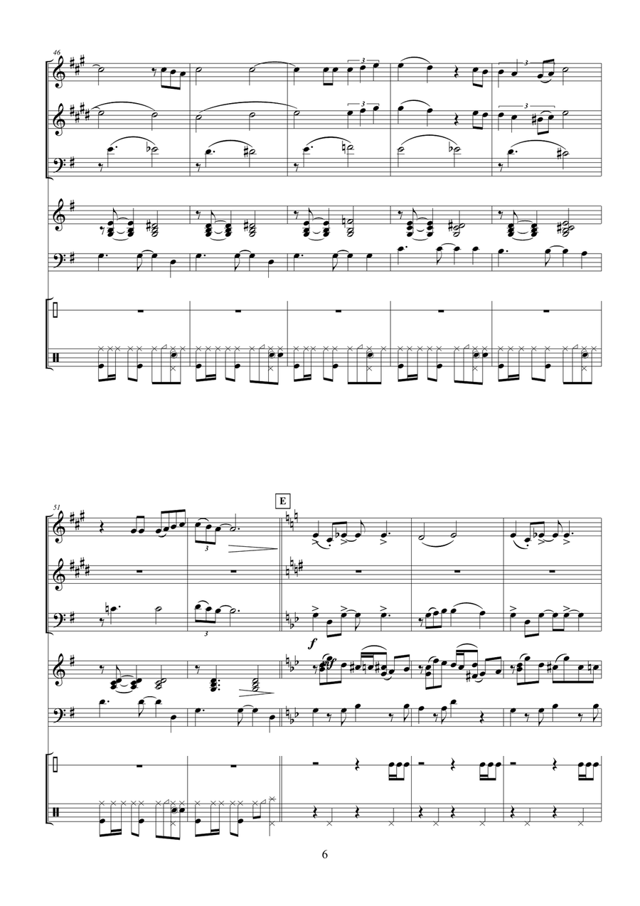 TANGO TRENTINO Small Ensemble scores gallery preview page 6