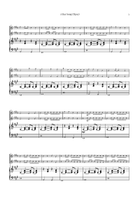 A Bar Song (Tipsy) Clarinet Duet scores gallery preview page 3