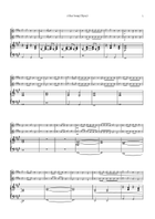 A Bar Song (Tipsy) Clarinet Duet scores gallery preview page 5