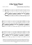 A Bar Song (Tipsy)